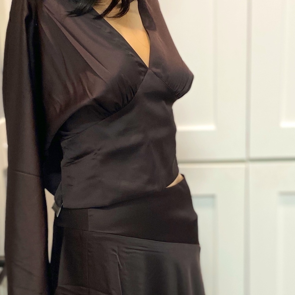 Banana Republic (2pc.) Full Sleeve Blouse & Matching Skirt Set NWT - Picture 12 of 12